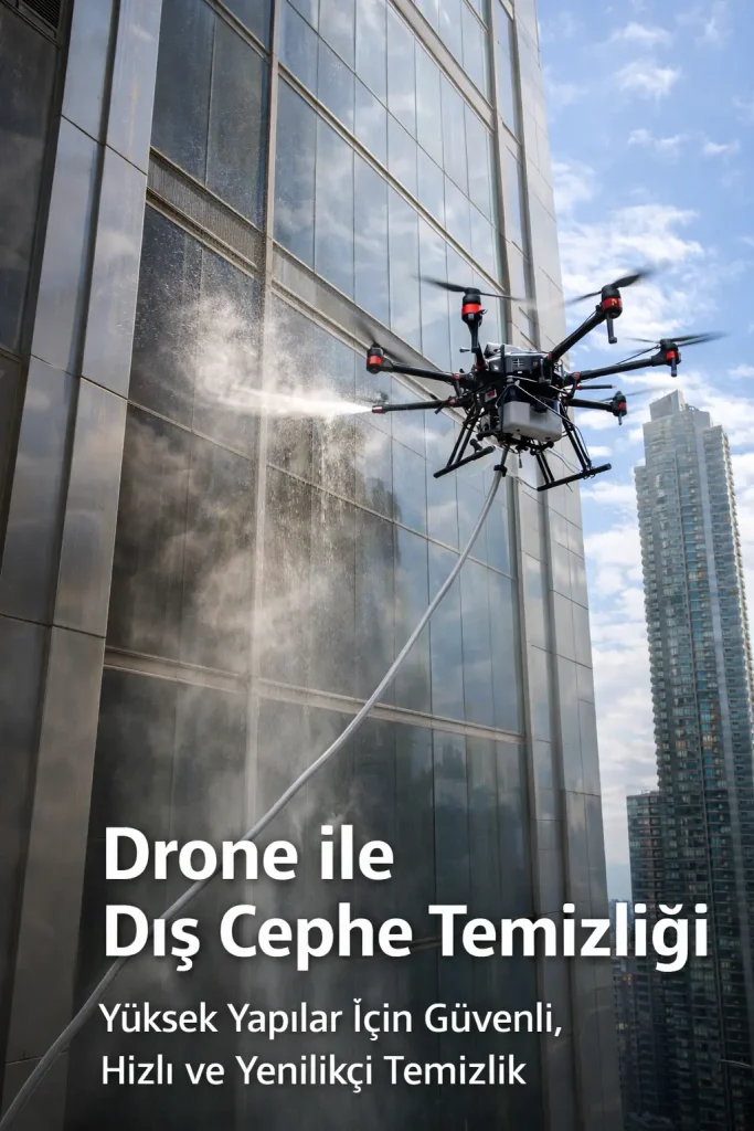 Drone ile Dış Cephe Temizliği